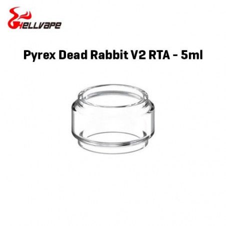 Hellvape Dead Rabbit V2 RTA Glass Tube 5,5ml
